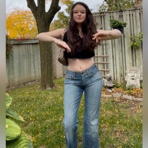 M Boutique adjustable scrunch tie up top